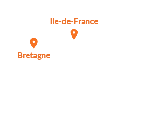 Implantations ISF Energies Bretagne Ile de France